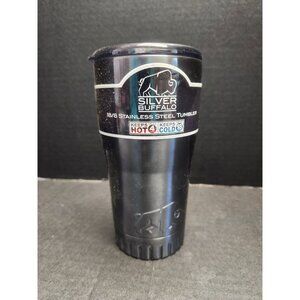 Metallic Silver -Buffalo 20 Oz 18/8 Stainless -Hot & Cold Travel Tumbler -New